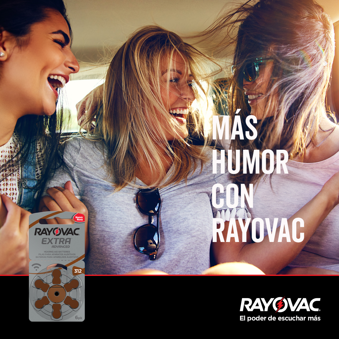 Pilas para audífonos 10 Rayovac Pack 3 Blister (18) - Mundo Smart