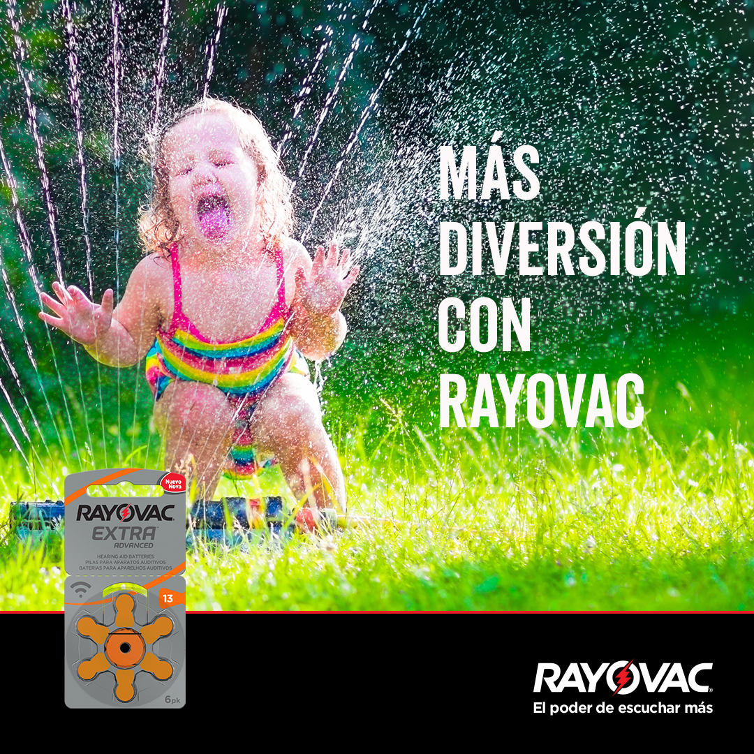 Pilas para Audífonos Rayovac Tipo 13