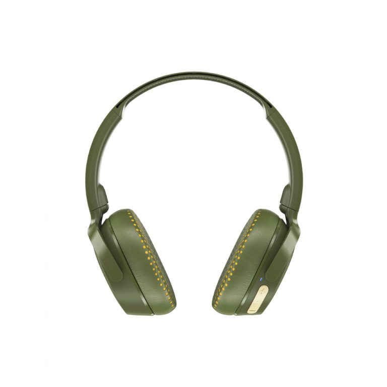 SKULLCANDY RIFF HEADPHONE MOSS/OLIVE/YELLOW Mundo Smart