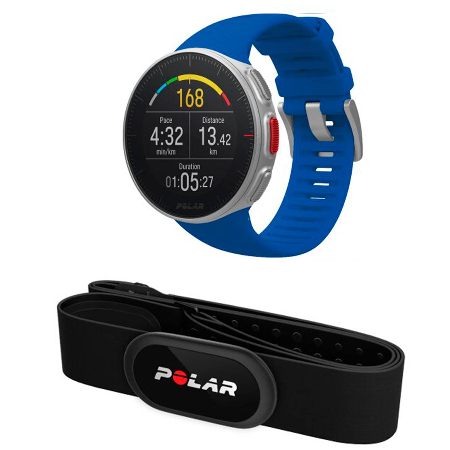 Reloj Deporte Polar Premium Vantage V2 HR + Banda Cardiaca