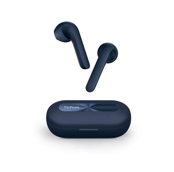 Auriculares Bluetooth con control de comando de voz, auricular Bluetooth  V5.0 con micrófono de cancelación de ruido y 13 horas de reproducción para