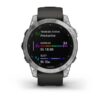 GARMIN FENIX 7 SILVER WITH GRAPHITE BAND - Imagen 9
