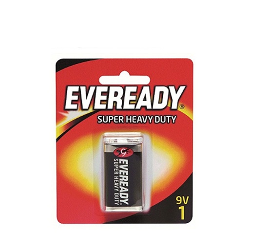 Pila Bateria 9v Carbon Zinc Eveready Super Heavy Duty