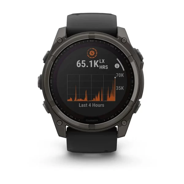 GARMIN FENIX 8 51MM SAPPHIRE SOLAR CARBON GRAY - Imagen 3