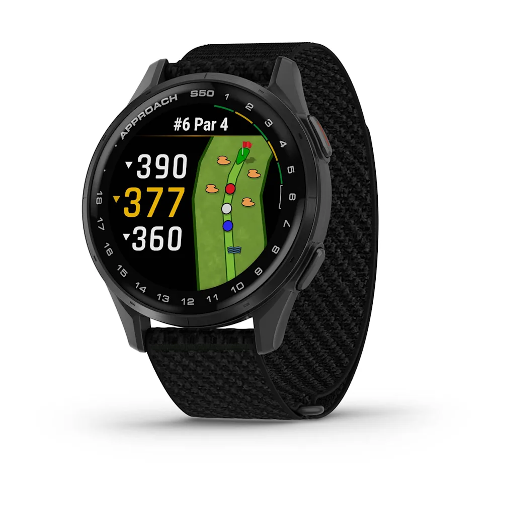 GARMIN APPROACH S50 43mm - Nylon Black