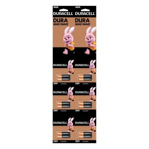 PILAS ALCALINAS DURACELL AAA X 12