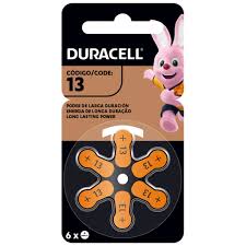 PILAS AUDITIVAS DURACELL N13 (6 PILAS)